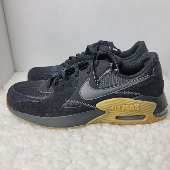 Nike Air Max Excee Men's Size 10.5 Shoes Black Anthracite Gum HV0928-010 - Picture 3 of 11
